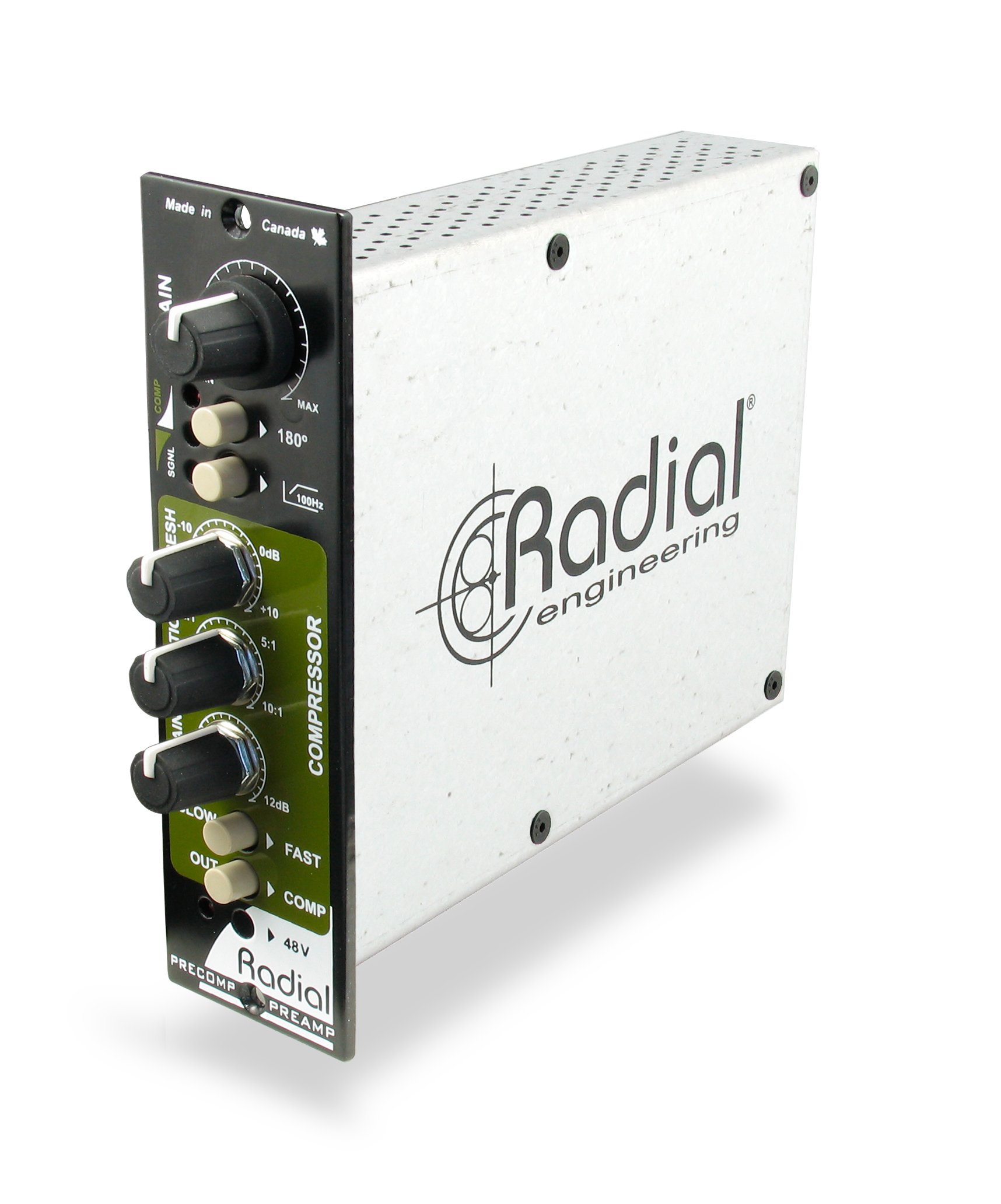 Radial introduces the 500 series Combination Preamp and