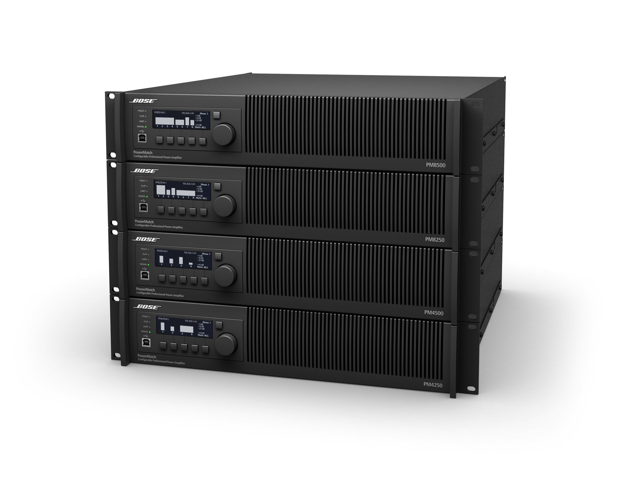 Computer audio. Bose POWERMATCH® pm4250n. POWERMATCH pm4500n. Bose POWERMATCH pm4500. Bose pm8500.