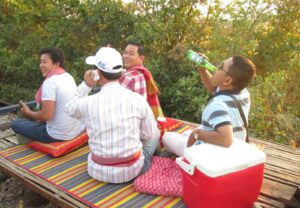 party time on the bamboo train