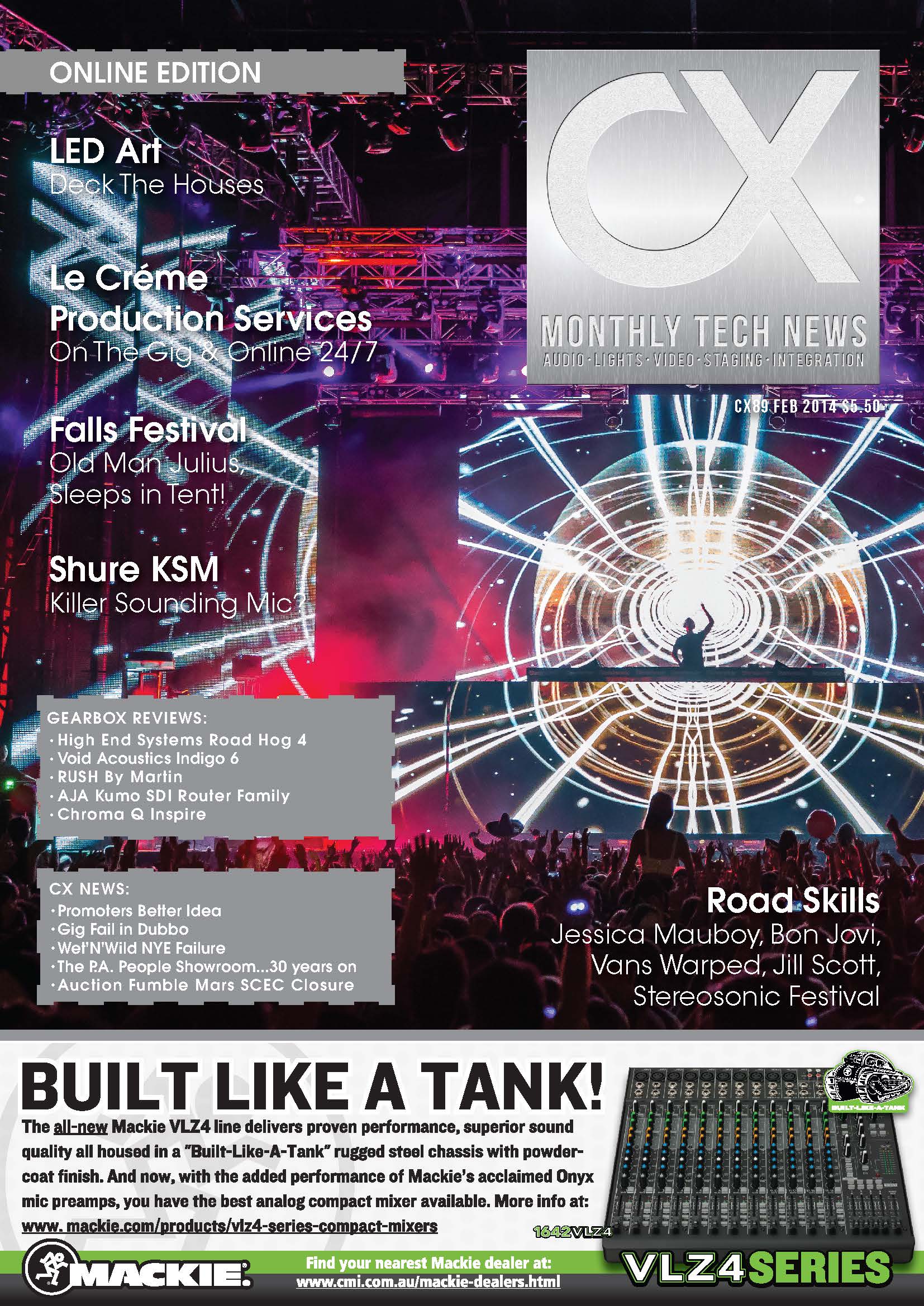 CX89 Feb 2014 — CX Network