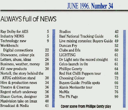 COntents June 96