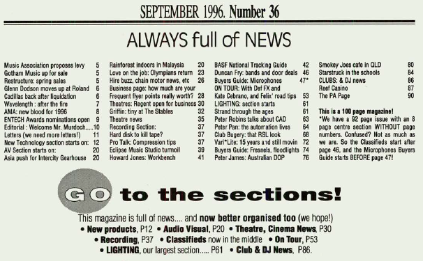 Contents Sept 96