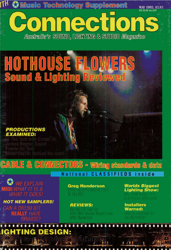 Cover Connections 4 May 1993