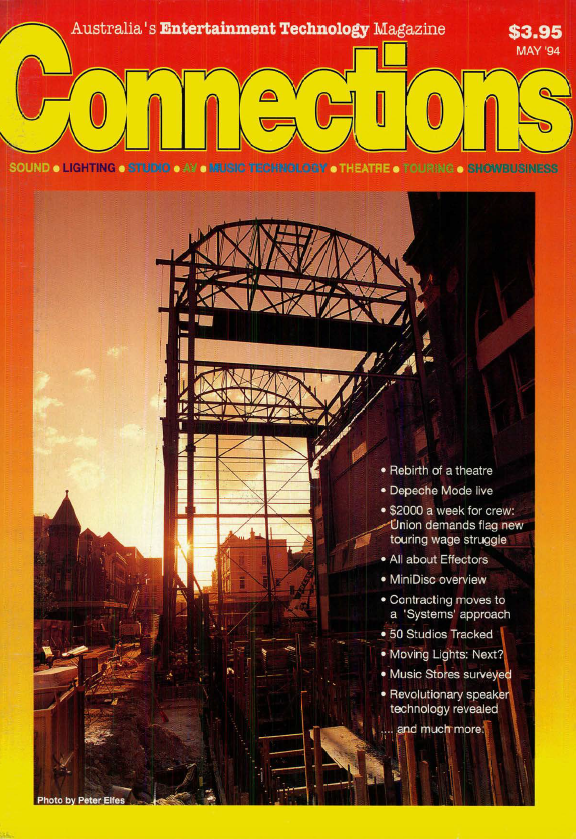 Cover Connections 13 May 1994
