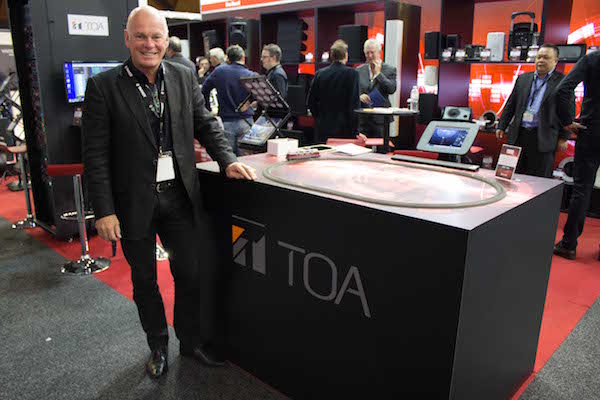 Trevor Morrow of Australis, the new Australian TOA distributor