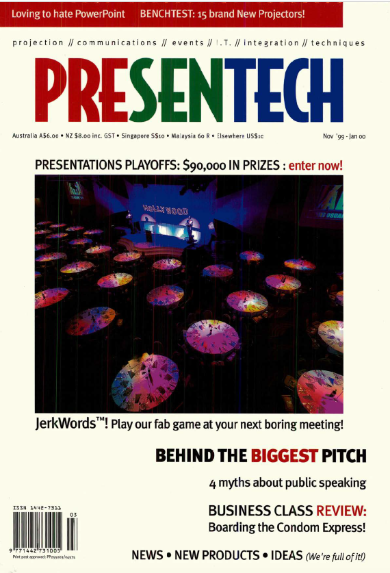 Cover Presentech Nov/Jan 2000