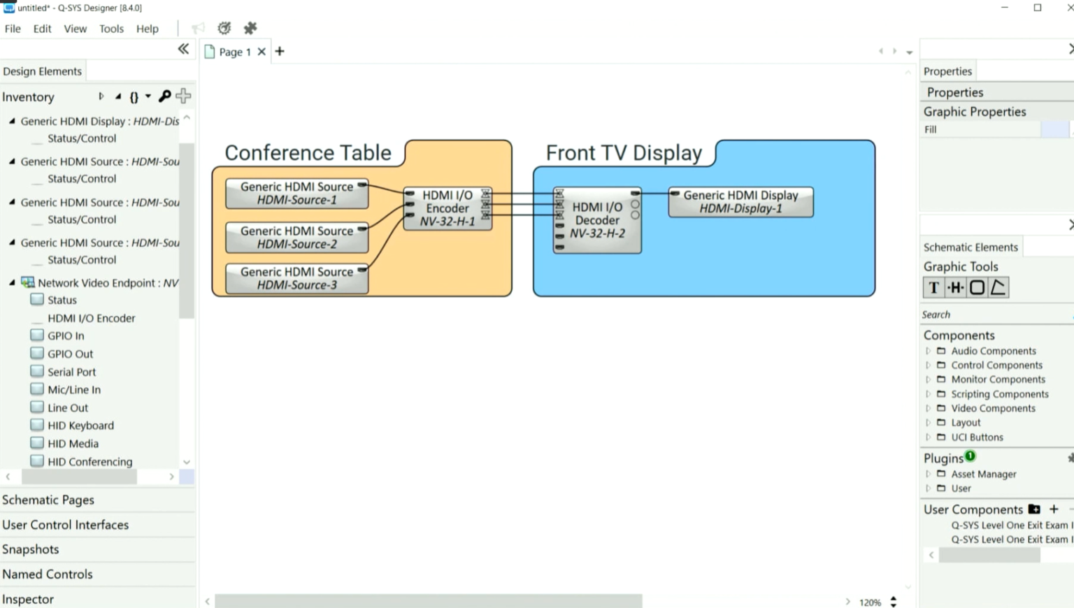 QSC Adds QSYS Processing Capabilities to the NV32H Network Video