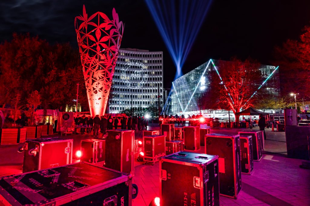 Cathedral Square, Christchurch. Photo by Sebastian Schweiger