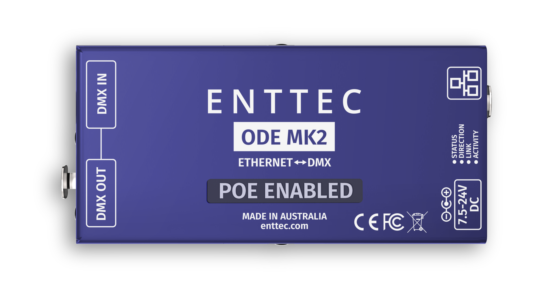 その他 ENTTEC ODE Mk2 PoE DMX Road Test: ENTTEC ODE PoE Mk2 — CX Network