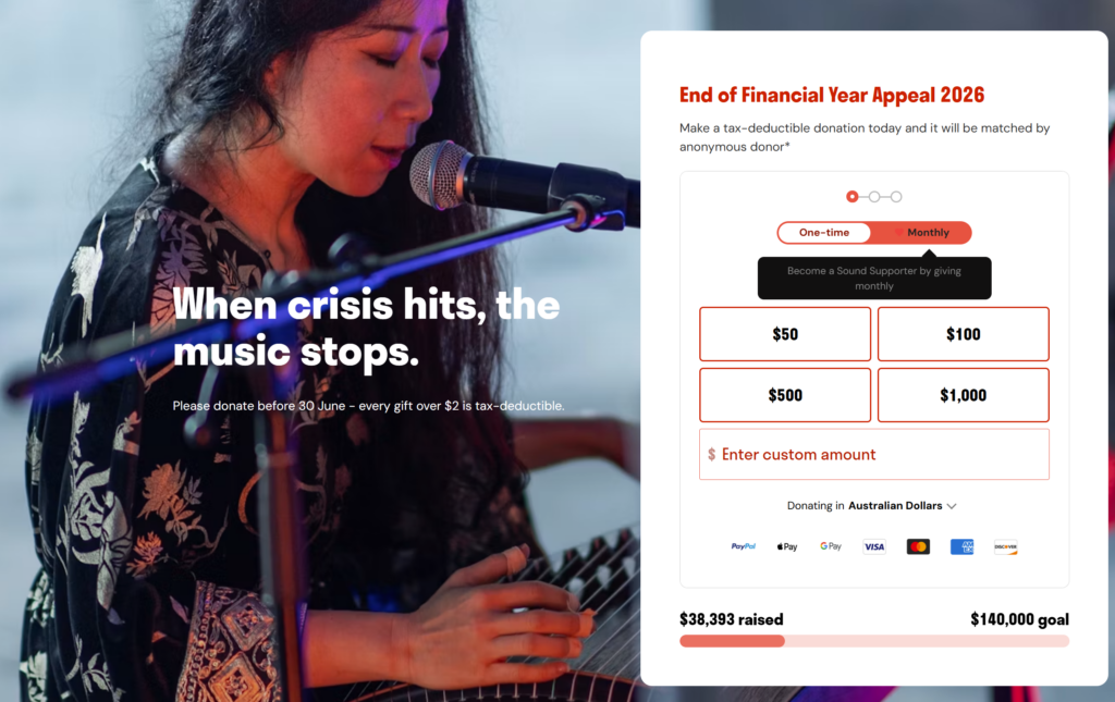 Support Act's EOFY Appeal – Donations Doubled