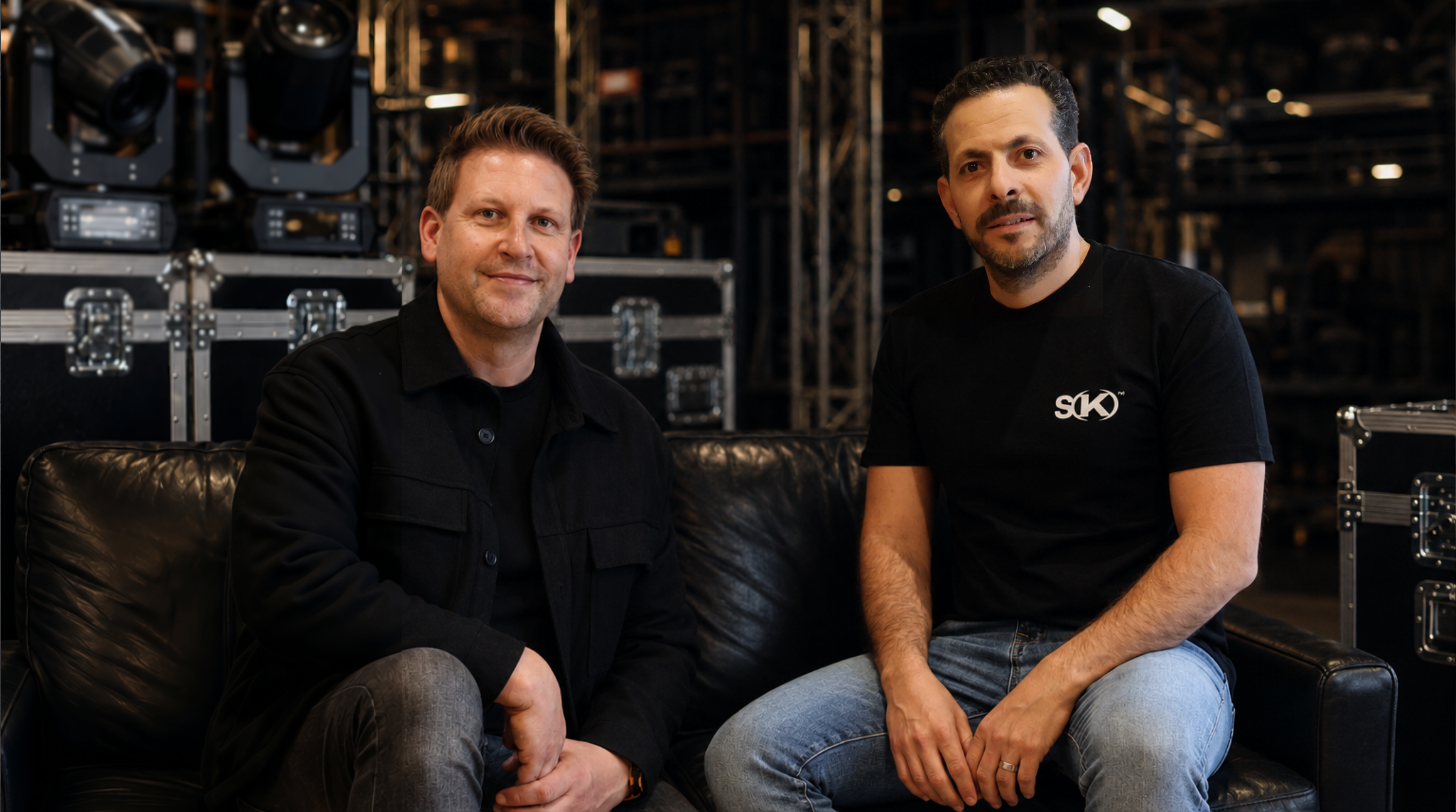 L-R-Davey Taylor, Eli Malka, Co-Founders of StageKraft
